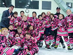 Spring 2026 Squirt Platinum Division Champs: Flamingos